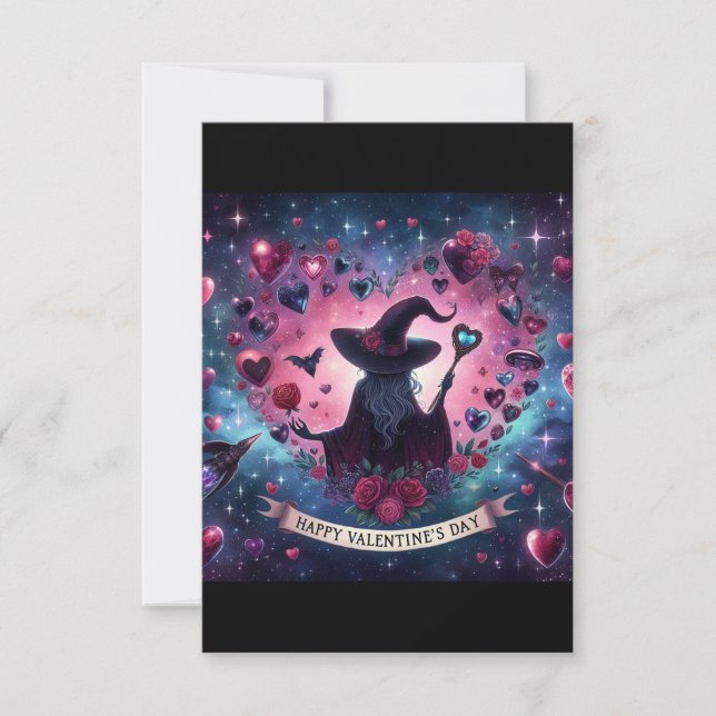 Hexerei Liebe Valentinstag Magische Karten (Vorderseite)