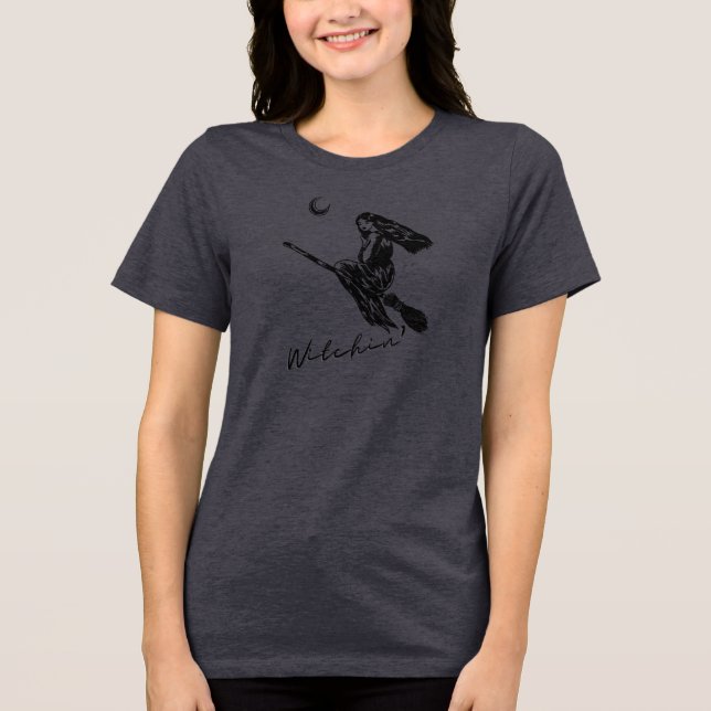 Hexerei Tri-Blend Shirt (Vorderseite)