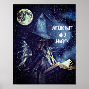 Hexerei und Magick Wall Art Poster Print