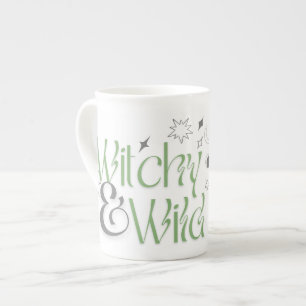 Hexerei und Wild Prozellantasse