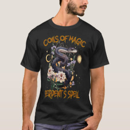 Hexerei Vibes Magic Schlange, Coils von Zauberschl T-Shirt