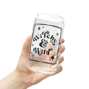 Hexerei & Wild Halloween Tasse, HerbstHalloween-Ge Dosenglas