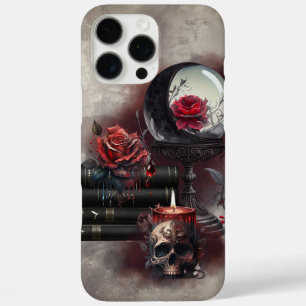 Hexerei   Zauberbücher und Kristallkugel iPhone 16 Pro Max Hülle