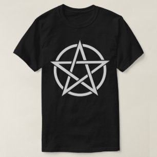 Hexereipentagram-Symbol heidnischer Wicca T - T-Shirt