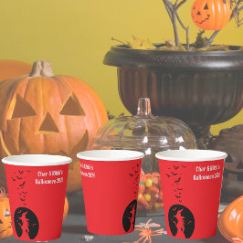 Hexiert nur Halloween-Party-Papiergruppen Pappbecher