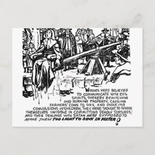 Hexing Dunking Postkarte