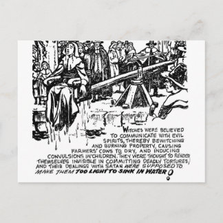Hexing Dunking Postkarte