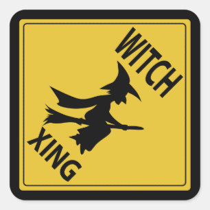 Hexing Xing Quadratischer Aufkleber