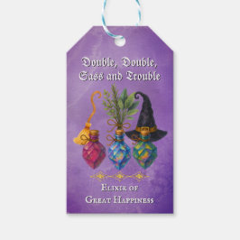 Hexy Potion Gift Tag - Halloween-Elixir-Party Geschenkanhänger