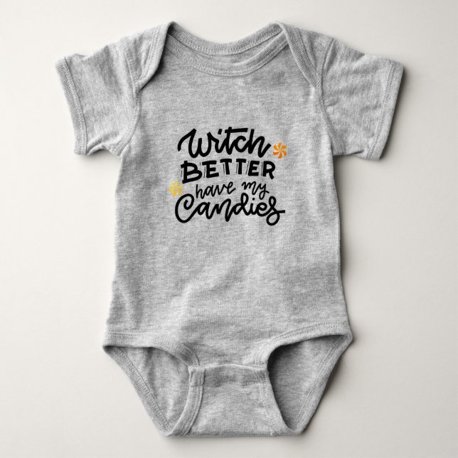 Hexziffer Baby Bodysuit Strampler (Vorderseite)
