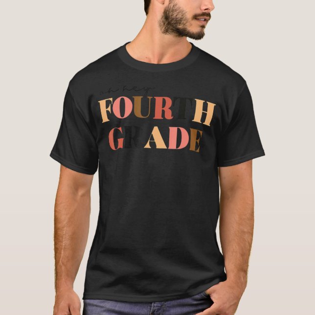 Hey, 4. Klasse T-Shirt (Vorderseite)