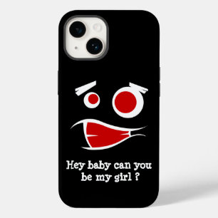 Hey Baby kannst du mein Girl-Monster-Design-T - Sh Case-Mate iPhone 14 Hülle