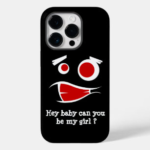 hey baby, kannst du mein Mädchen-Monster-Design T- Case-Mate iPhone 14 Pro Hülle