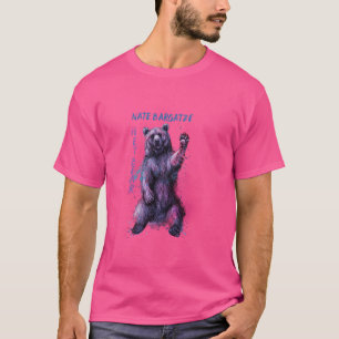 Hey, Bär! Malerei T-Shirt