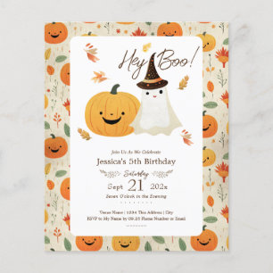 Hey Boo 5. Geburtstag Halloween