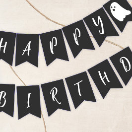 Hey Boo Birthday Wimpelkette