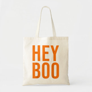 Hey Boo Funny Halloween Kostüm Spooky Season Scar Tragetasche
