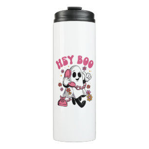 Hey Boo - Groovy Geist Halloween Thermosbecher