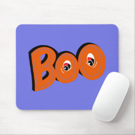 Hey Boo, habe ich dich für Typografie Gezeichnet Mousepad