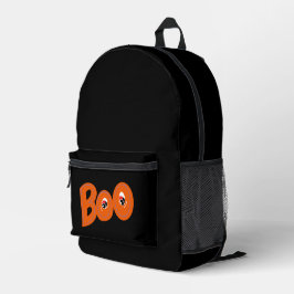 Hey Boo, habe ich dich um Typografie Gezeichnet? Bedruckter Rucksack