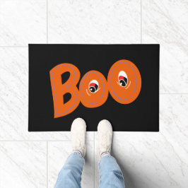 Hey Boo, habe ich dich um Typografie Gezeichnet? Fußmatte