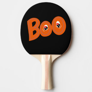 Hey Boo, habe ich dich um Typografie Gezeichnet? Tischtennis Schläger