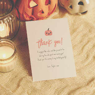 Hey Boo Modern Halloween Girl Geburtstag Danke