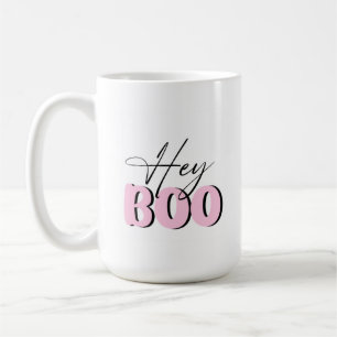 Hey Boo Pink Tasse