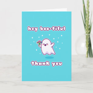 Hey, Boo-tiful Danke Pun Card Karte