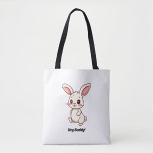 Hey Buddy Süße Cartoon-Hase Kawaii-Schultertasche 