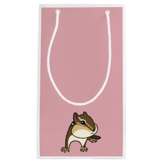 Hey Chippy Chipmunk Bag 可 愛 い リ ス ギ フ ト シ グ hart h Kleine Geschenktüte