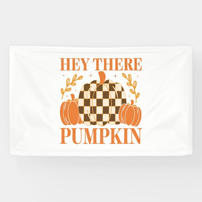 Hey Da Pumpkin Banner (Horizontal)