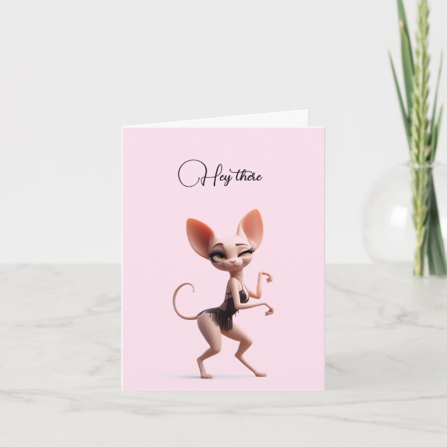 Hey Da Spyhynx Karte (Vorderseite)