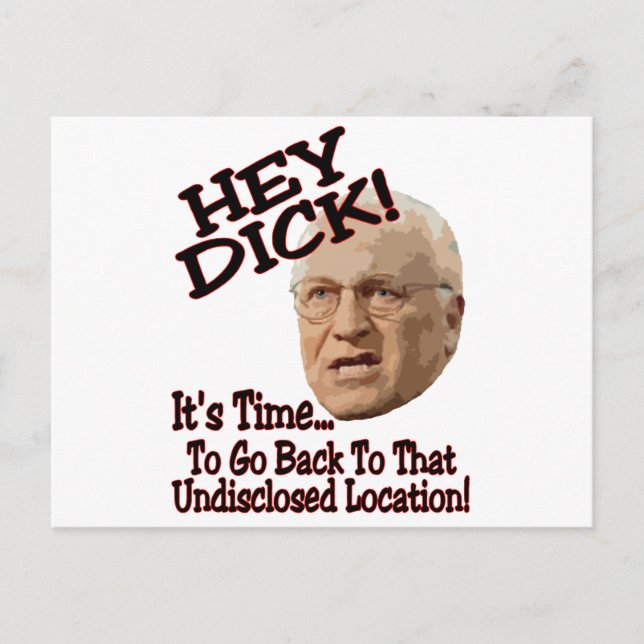 Hey Dick! Postkarte (Vorderseite)