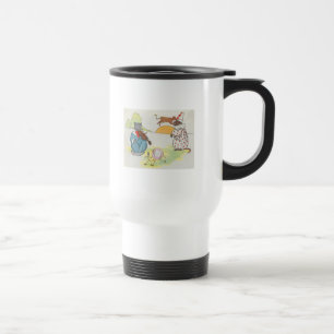 Hey, diddle, diddle!  Die Katze und die Fiedel Reisebecher
