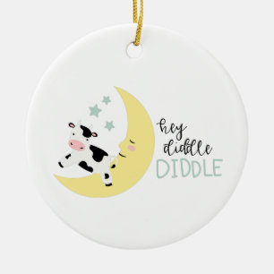 Hey Diddle Diddle Keramik Ornament