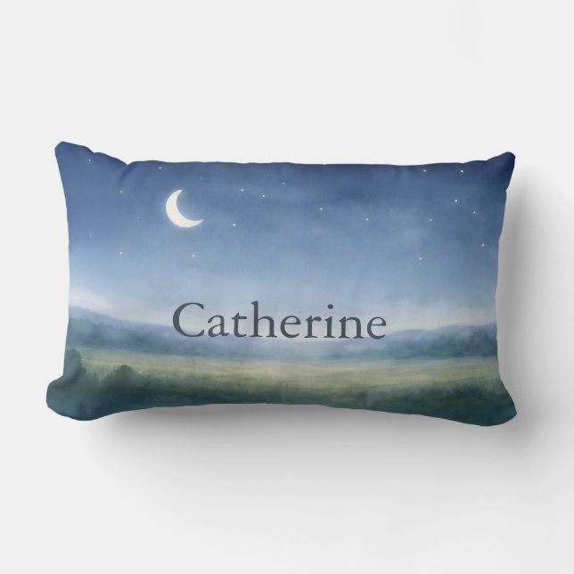 Hey Diddle Diddle Nursery Rhyme Lumbar Pillow Lendenkissen (Vorderseite)