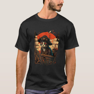 Hey, die Jolly Paw! Piratendesign für Katzen und P T-Shirt