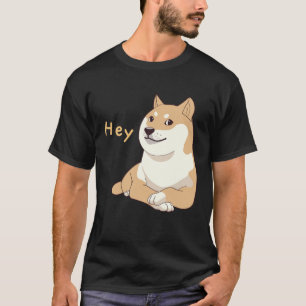 Hey Doge Meme Crossed Arm Shiba Inu Niedlich Hund T-Shirt