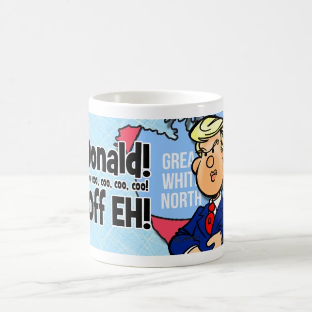 Hey Donald macht EH ab! Kaffeetasse (Mittel)