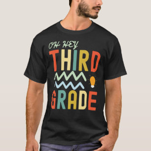 Hey, dritter Grad zurück zu den Retro-Schüler T T-Shirt