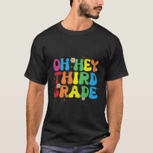 Hey, dritter Klasse zurück zur Schule 3D Klasse Le T-Shirt