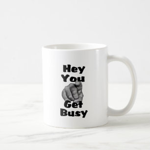Hey Du Werde Aktiv Finger Tasse