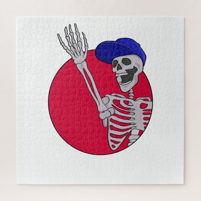 Hey Friends Cool und Funny Skeleton Puzzle (Vertikal)