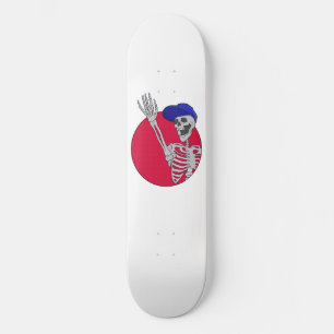 Hey Friends Cool und Funny Skeleton Skateboard