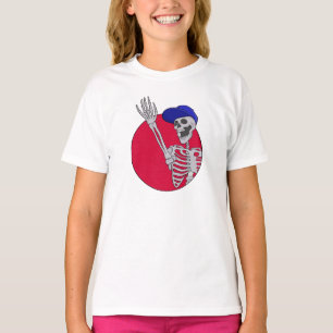 Hey Friends Cool und Funny Skeleton T-Shirt