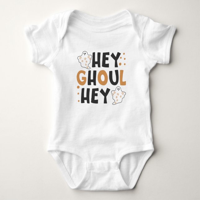 Hey Ghoul Hey Baby Bodysuit Baby Strampler (Vorderseite)