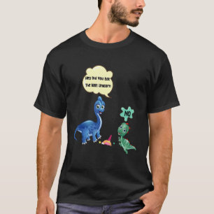 Hey, hast du Unicorn Dinosaur Joke Dino gegessen T-Shirt