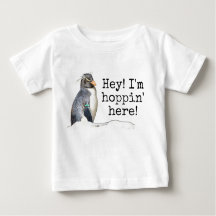 Hey! Ich bin Hoppin' hier! Rockhopper Penguin Shir
