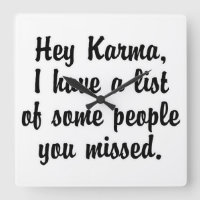Hey Karma..